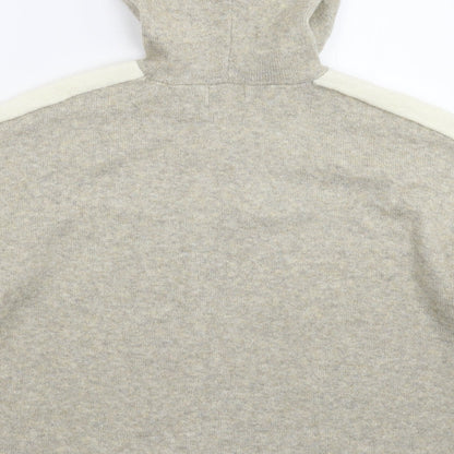 Apricot Womens Grey  Knit Pullover Jumper Size 10  - Oversized