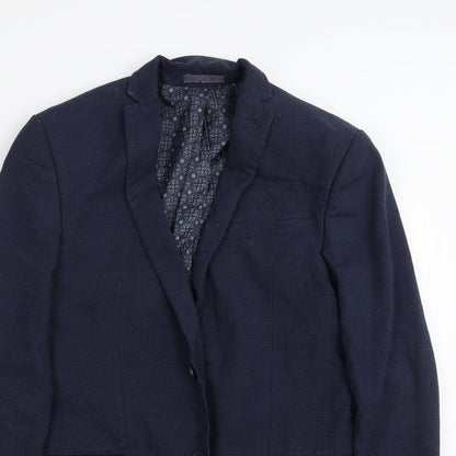 Mens UK Size 36 Red Herring Regular Blue Suit Jacket