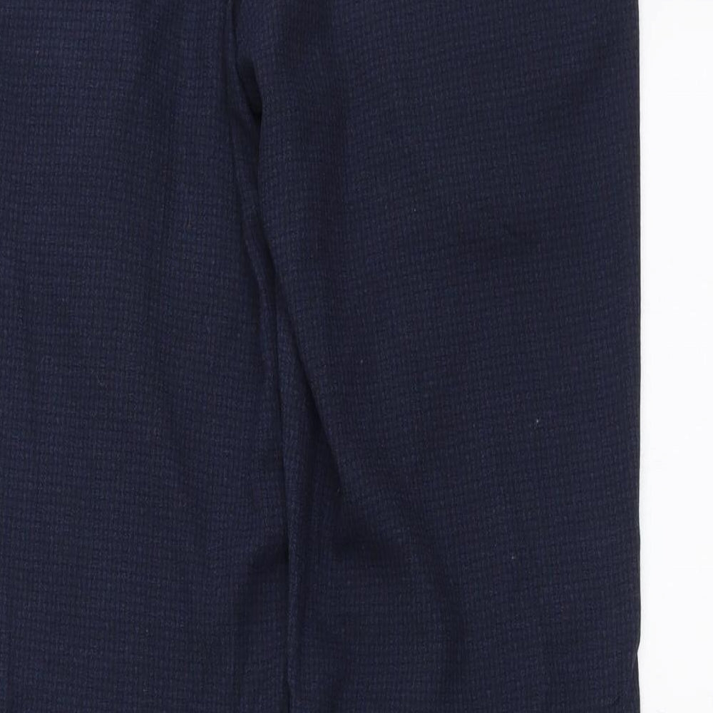 Preworn Mens Blue Check  Trousers  Size 30 in L31 in