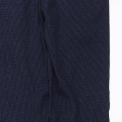 Preworn Mens Blue Check  Trousers  Size 30 in L31 in