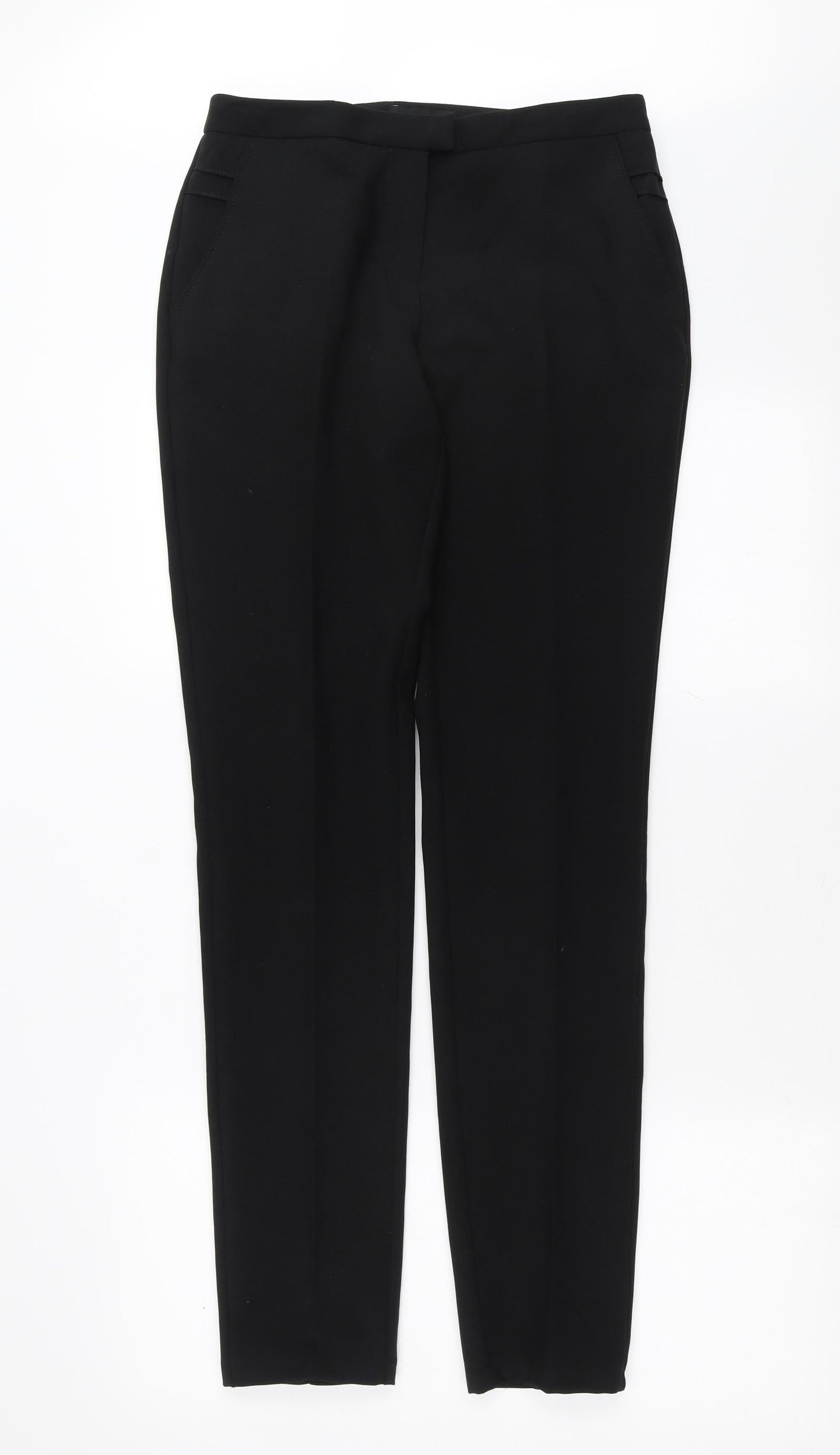 Primark Womens Black   Trousers  Size 8 L32 in