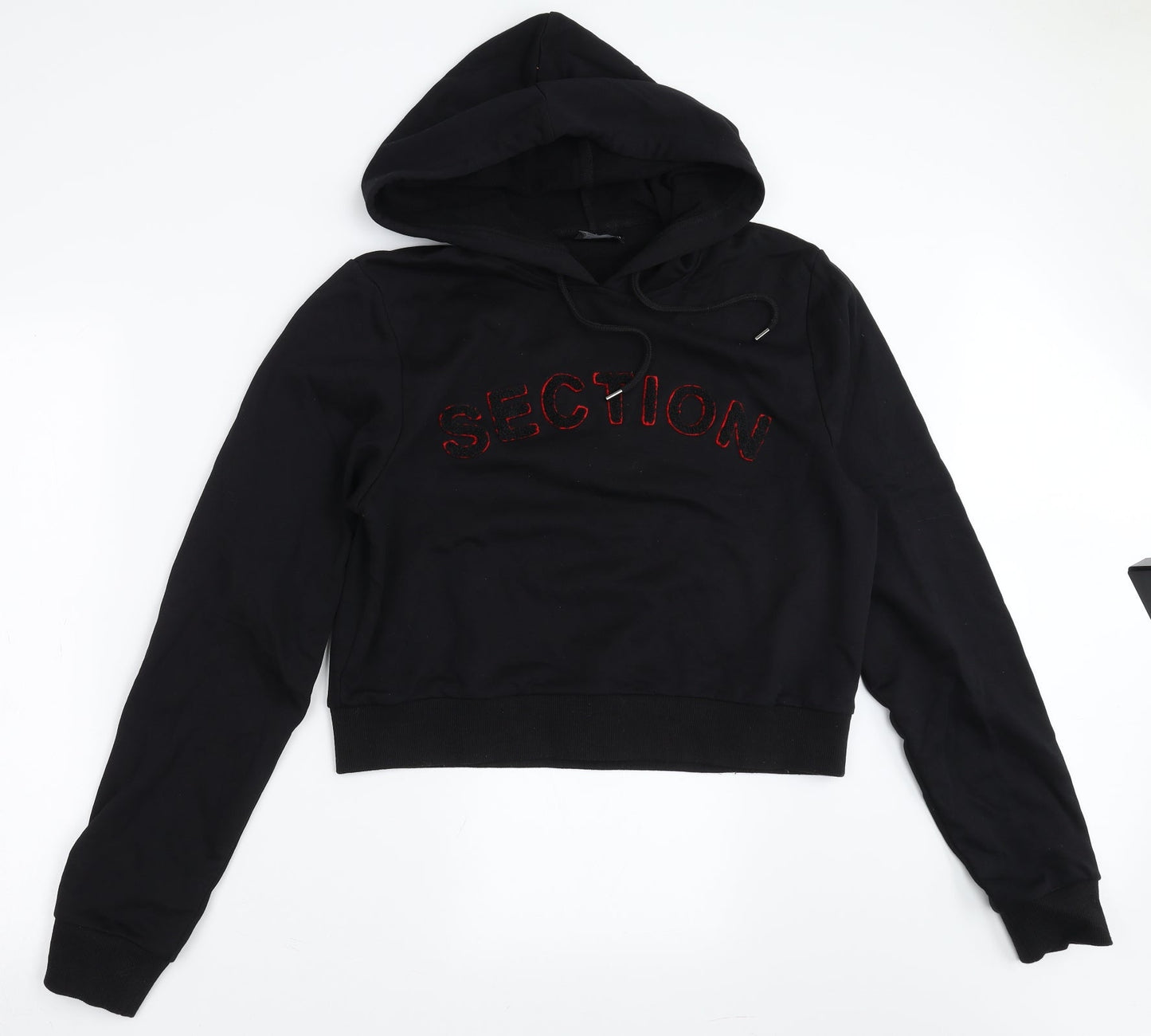 section Womens Black   Pullover Hoodie Size 14  - section