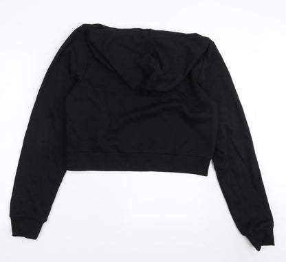 section Womens Black   Pullover Hoodie Size 14  - section