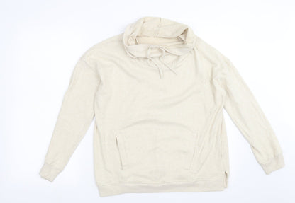 Additional front view of TU women’s beige jumper, size UK 14