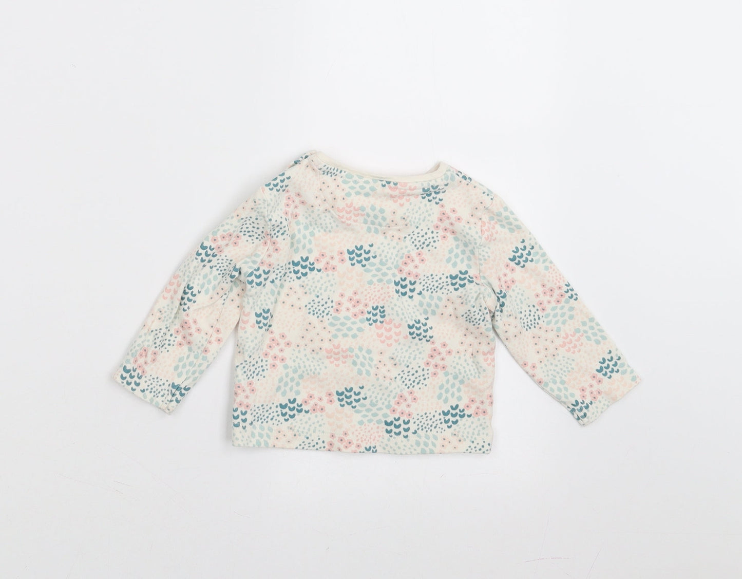 Mini Club Girls Multicoloured Floral  Basic T-Shirt Size 6-9 Months