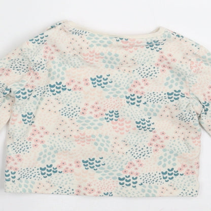 Mini Club Girls Multicoloured Floral  Basic T-Shirt Size 6-9 Months