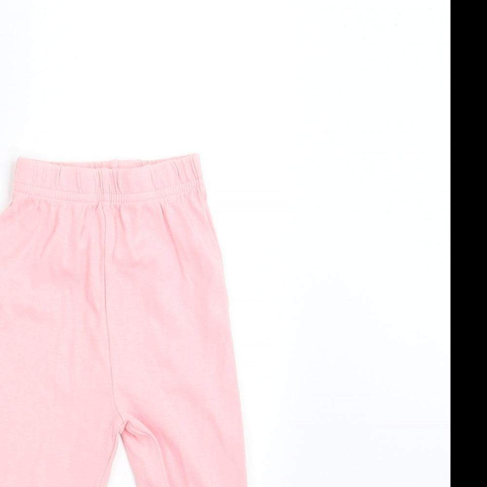 George Girls Pink    Trousers Size 6-9 Months