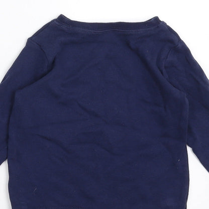 George Boys Blue   Basic T-Shirt Size 2-3 Years  - big adventure