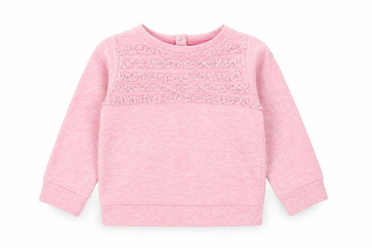 Mini Club Girls Purple   Pullover Jumper Size 9-12 Months  - Sweatshirt