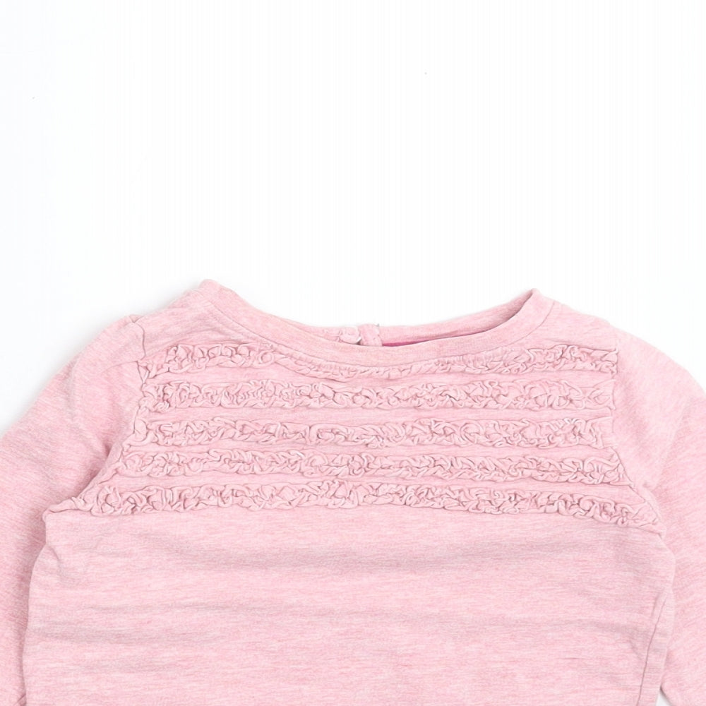 Mini Club Girls Purple   Pullover Jumper Size 9-12 Months  - Sweatshirt