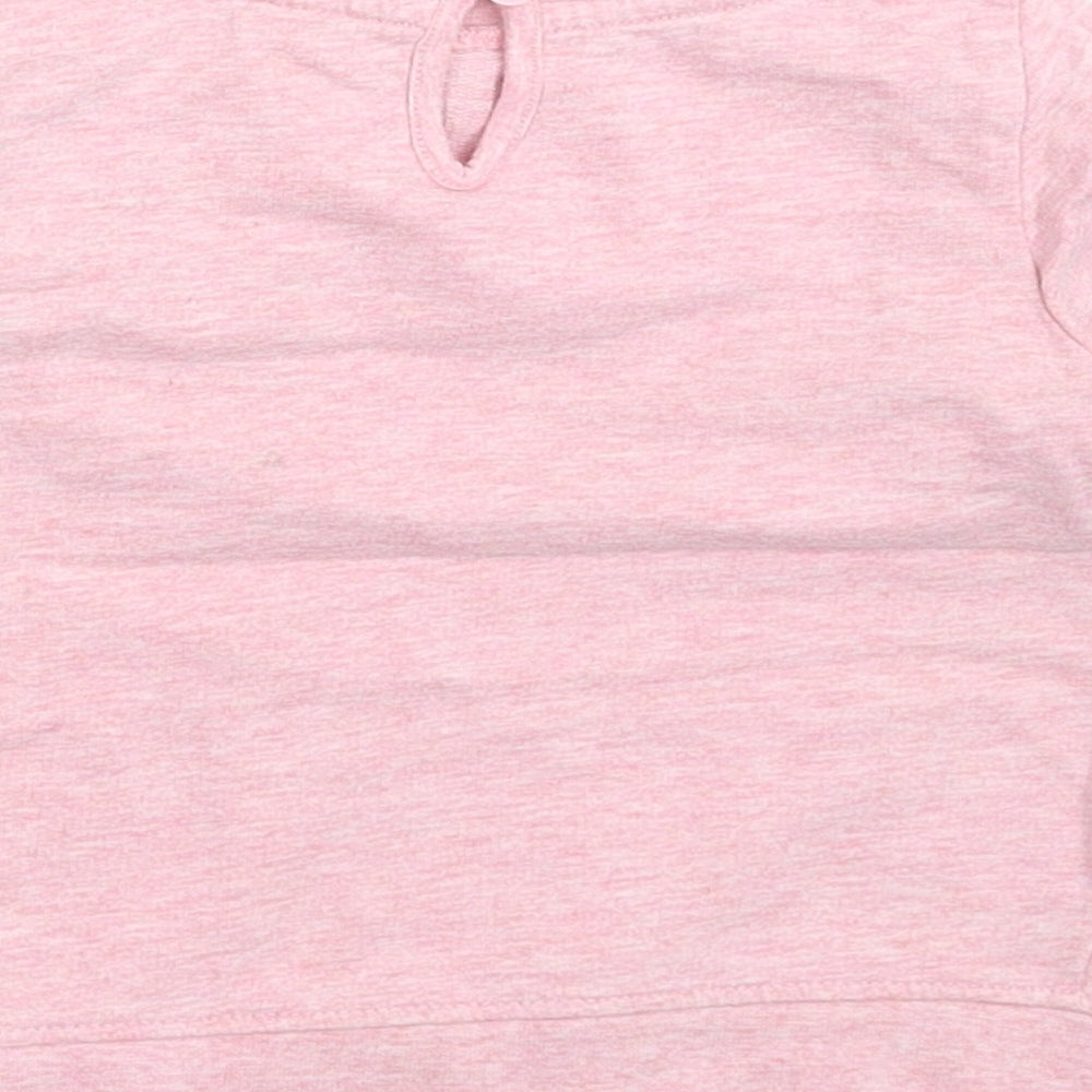 Mini Club Girls Purple   Pullover Jumper Size 9-12 Months  - Sweatshirt