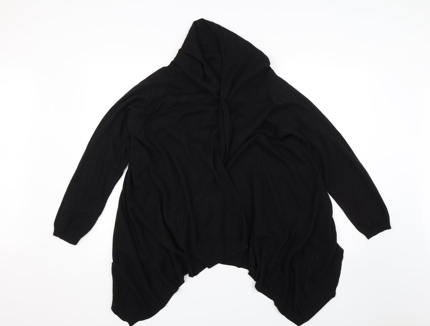 BM Womens Black   Cardigan Jumper Size M