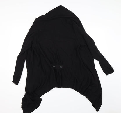 BM Womens Black   Cardigan Jumper Size M