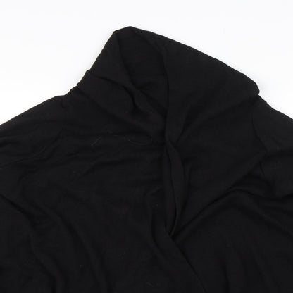 BM Womens Black   Cardigan Jumper Size M