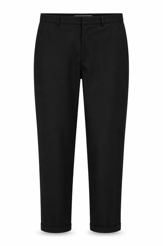 Womens UK Size 12 ASOS Regular Fit  Black Trousers