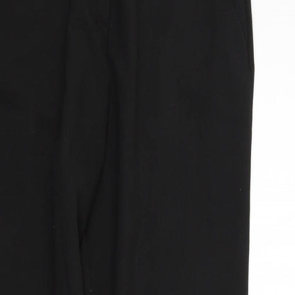 Womens UK Size 12 ASOS Regular Fit  Black Trousers