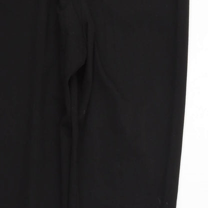 Womens UK Size 12 ASOS Regular Fit  Black Trousers