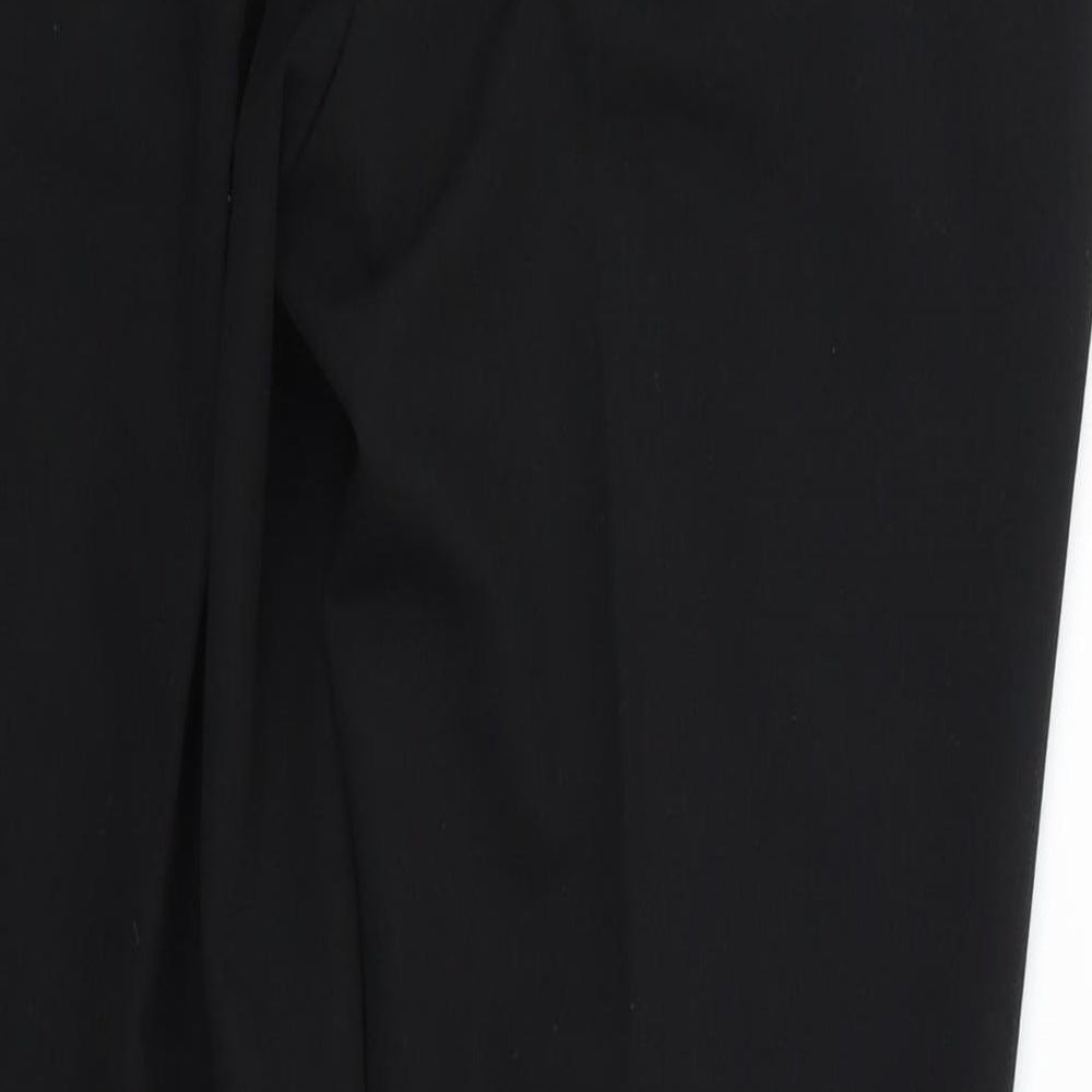 Womens UK Size 6 NEXT Regular Fit  Black Trousers