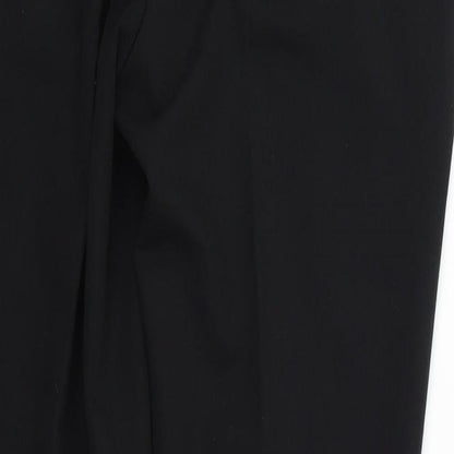 Womens UK Size 6 NEXT Regular Fit  Black Trousers