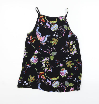 Womens UK Size 6 Warehouse Black Basic Tank