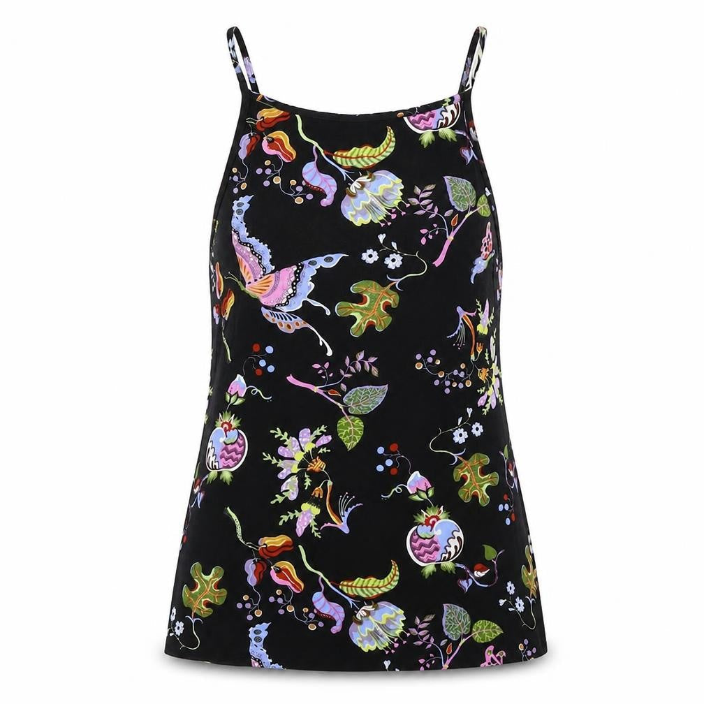 Womens UK Size 6 Warehouse Black Basic Tank