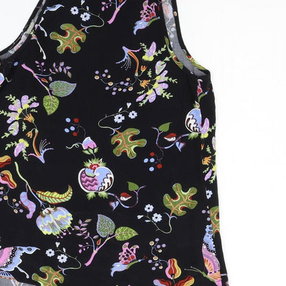Womens UK Size 6 Warehouse Black Basic Tank