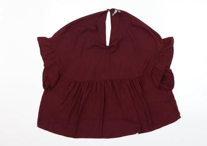 ASOS Womens Purple   Basic Blouse Size 14