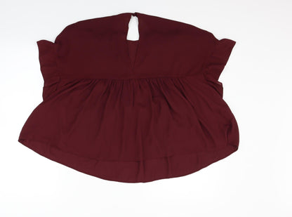 ASOS Womens Purple   Basic Blouse Size 14