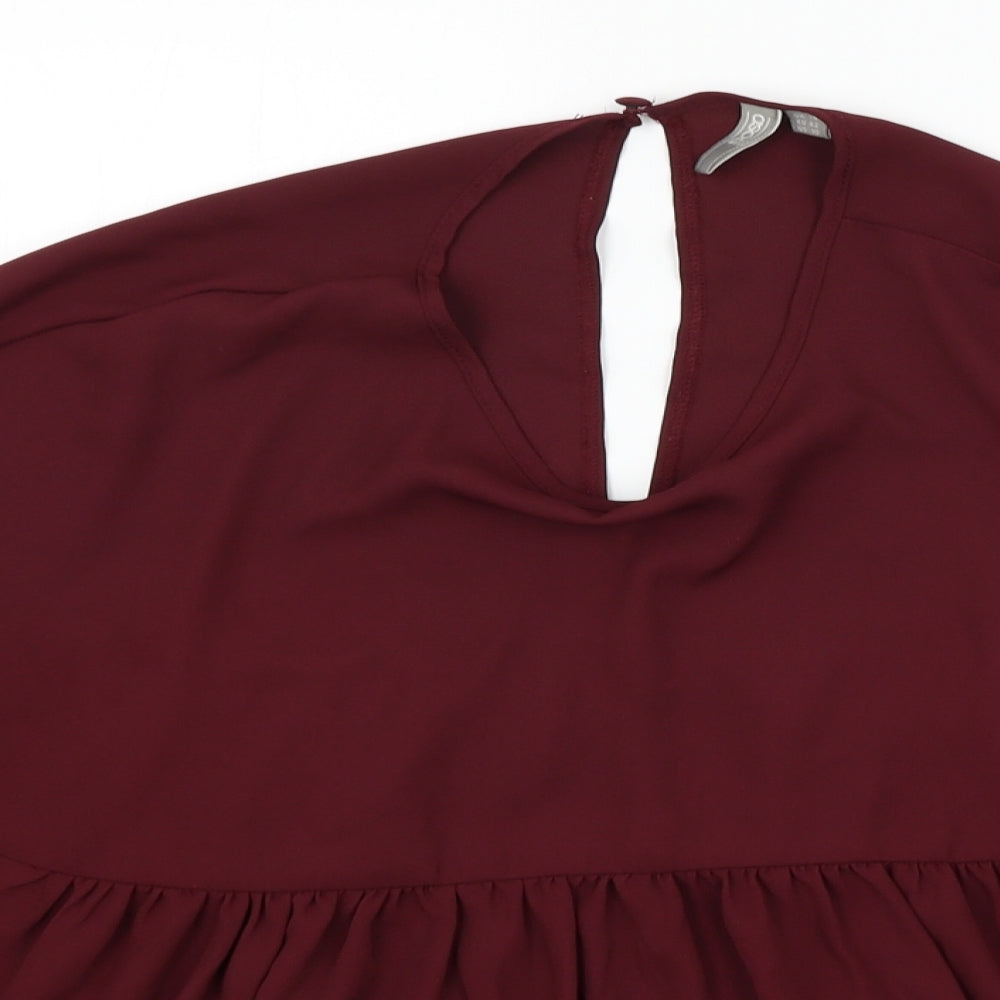 ASOS Womens Purple   Basic Blouse Size 14