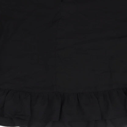 Womens UK Size 14 ASOS Black Basic Blouse