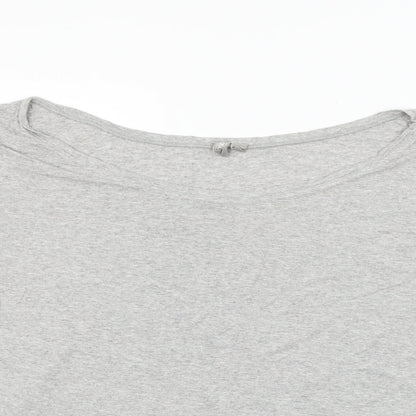 Womens UK Size 14 ASOS Green Basic T-Shirt
