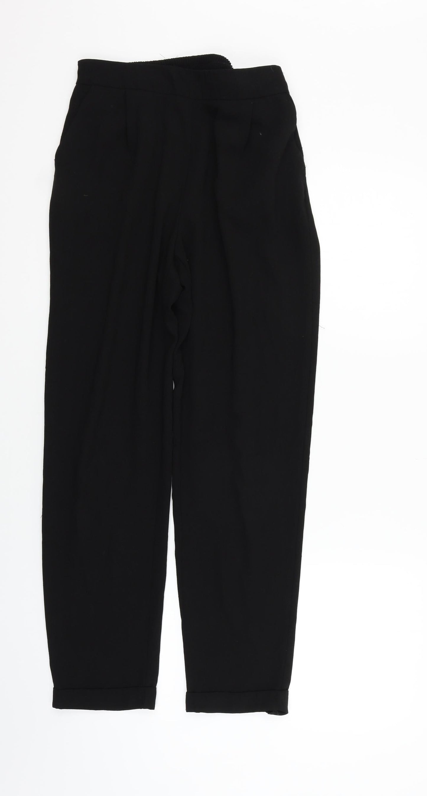 Primark Womens Black   Trousers  Size 10 L28 in