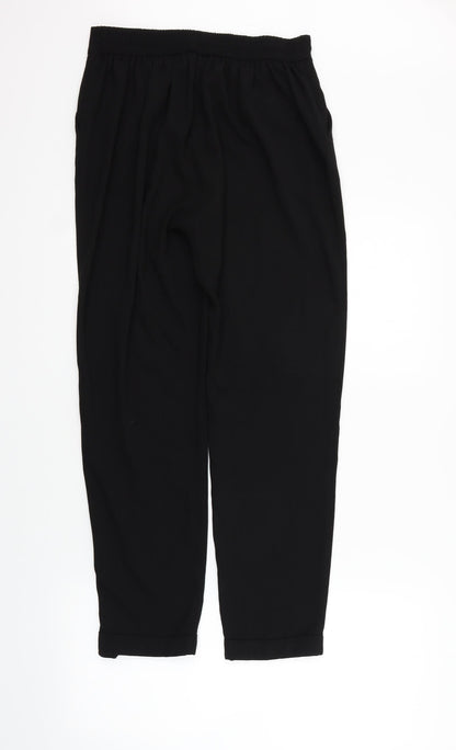 Primark Womens Black   Trousers  Size 10 L28 in