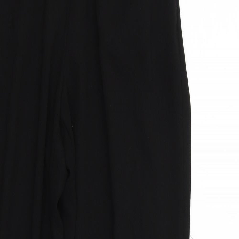 Primark Womens Black   Trousers  Size 10 L28 in