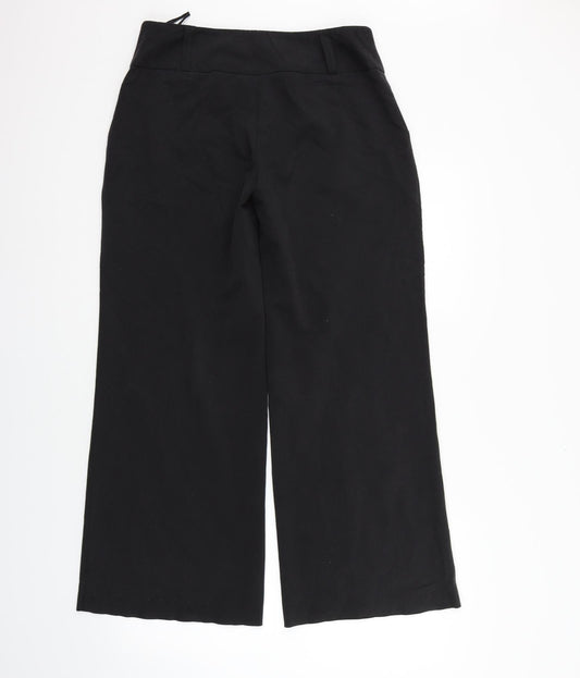 Womens UK Size 10 Dorothy Perkins Regular Fit  Black Trousers