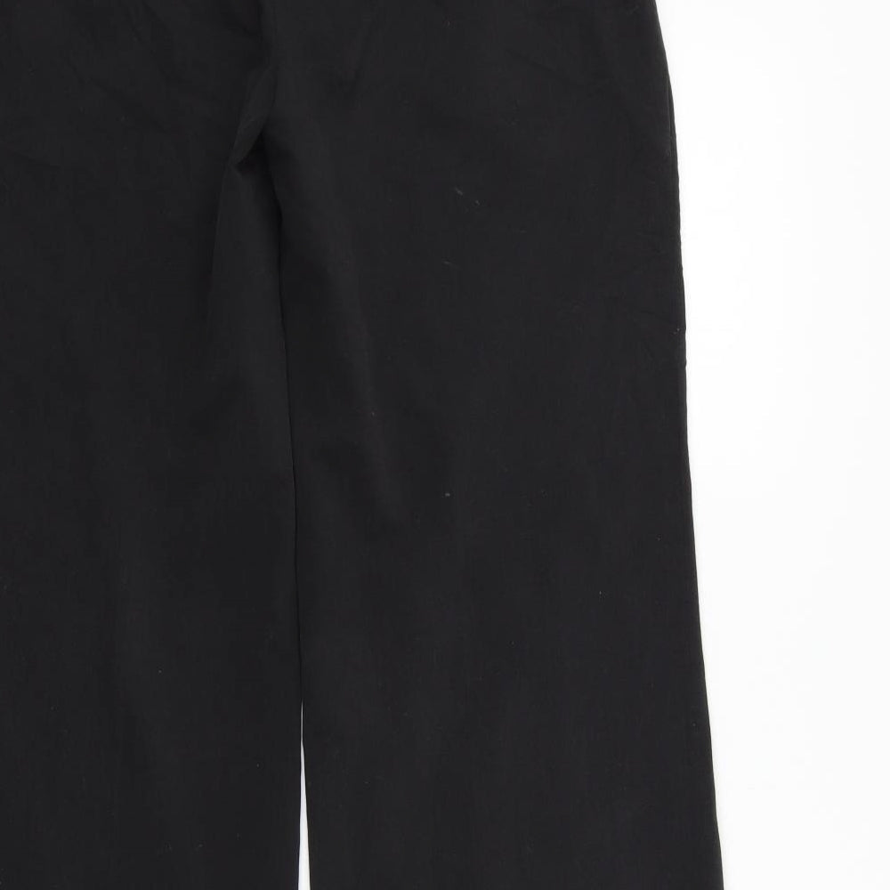 Womens UK Size 10 Dorothy Perkins Regular Fit  Black Trousers