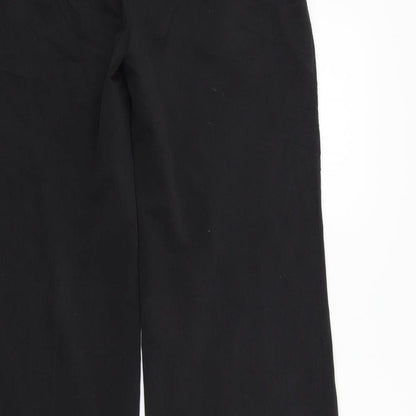 Womens UK Size 10 Dorothy Perkins Regular Fit  Black Trousers