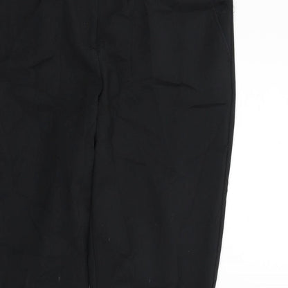 Womens UK Size 12 NEXT Regular Fit  Black Trousers