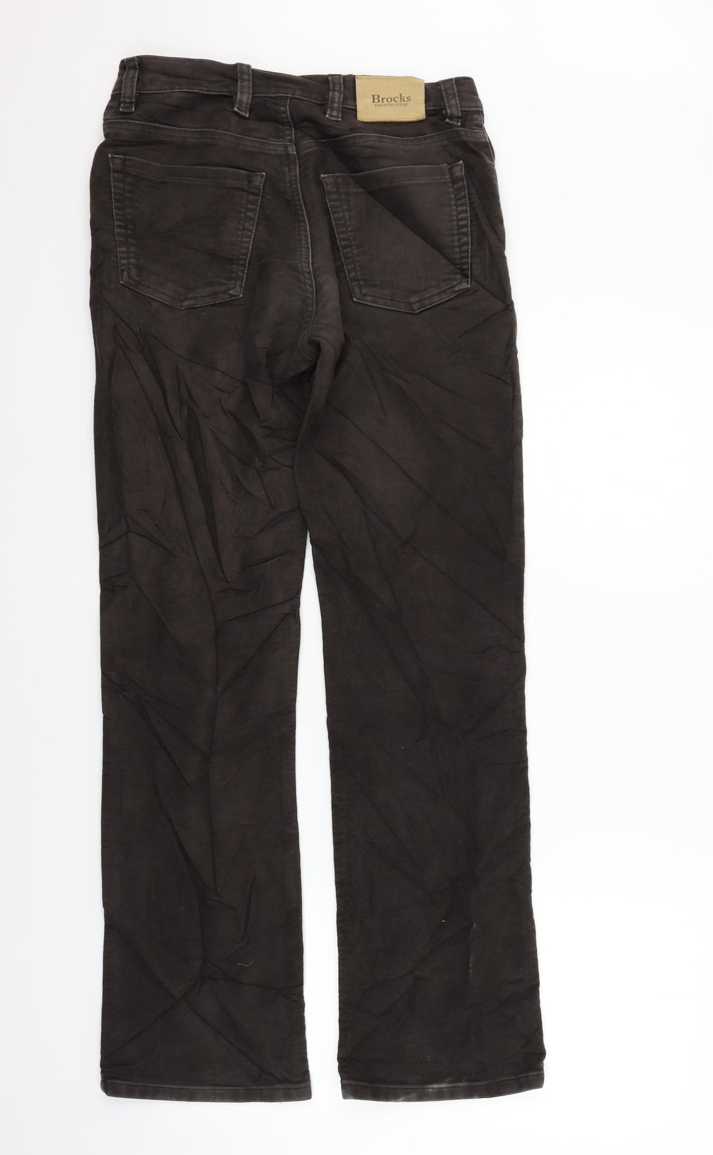 Brooks Womens Brown   Trousers  Size 10 L30 in
