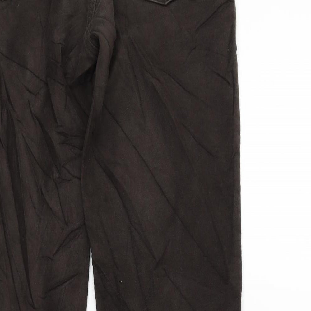 Brooks Womens Brown   Trousers  Size 10 L30 in