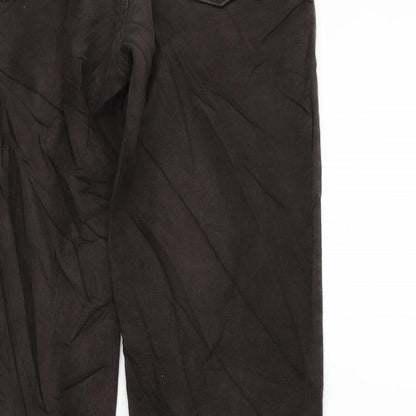 Brooks Womens Brown   Trousers  Size 10 L30 in