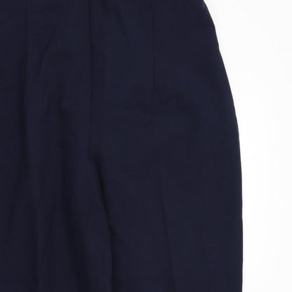 Womens UK Size 20 Preworn Regular Fit  Blue Trousers