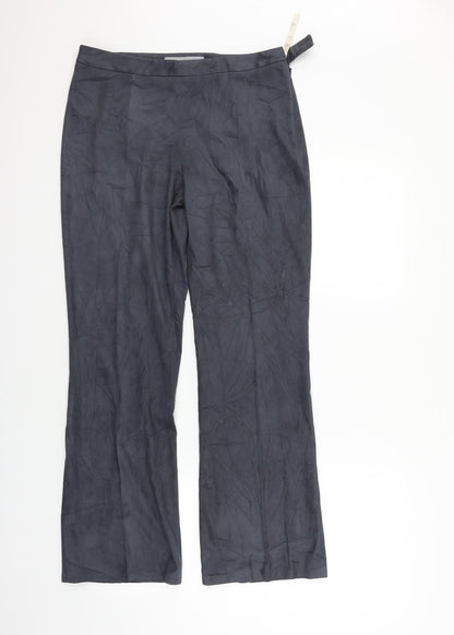 Womens UK Size 10 NEXT Regular Fit  Grey Trousers