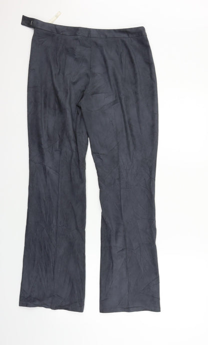 Womens UK Size 10 NEXT Regular Fit  Grey Trousers