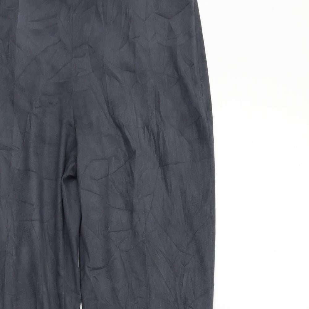 Womens UK Size 10 NEXT Regular Fit  Grey Trousers