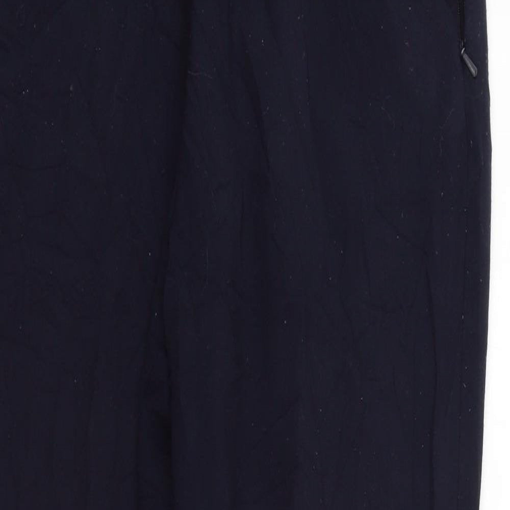 Womens UK Size 16 Marks and Spencer Regular Fit  Blue Trousers