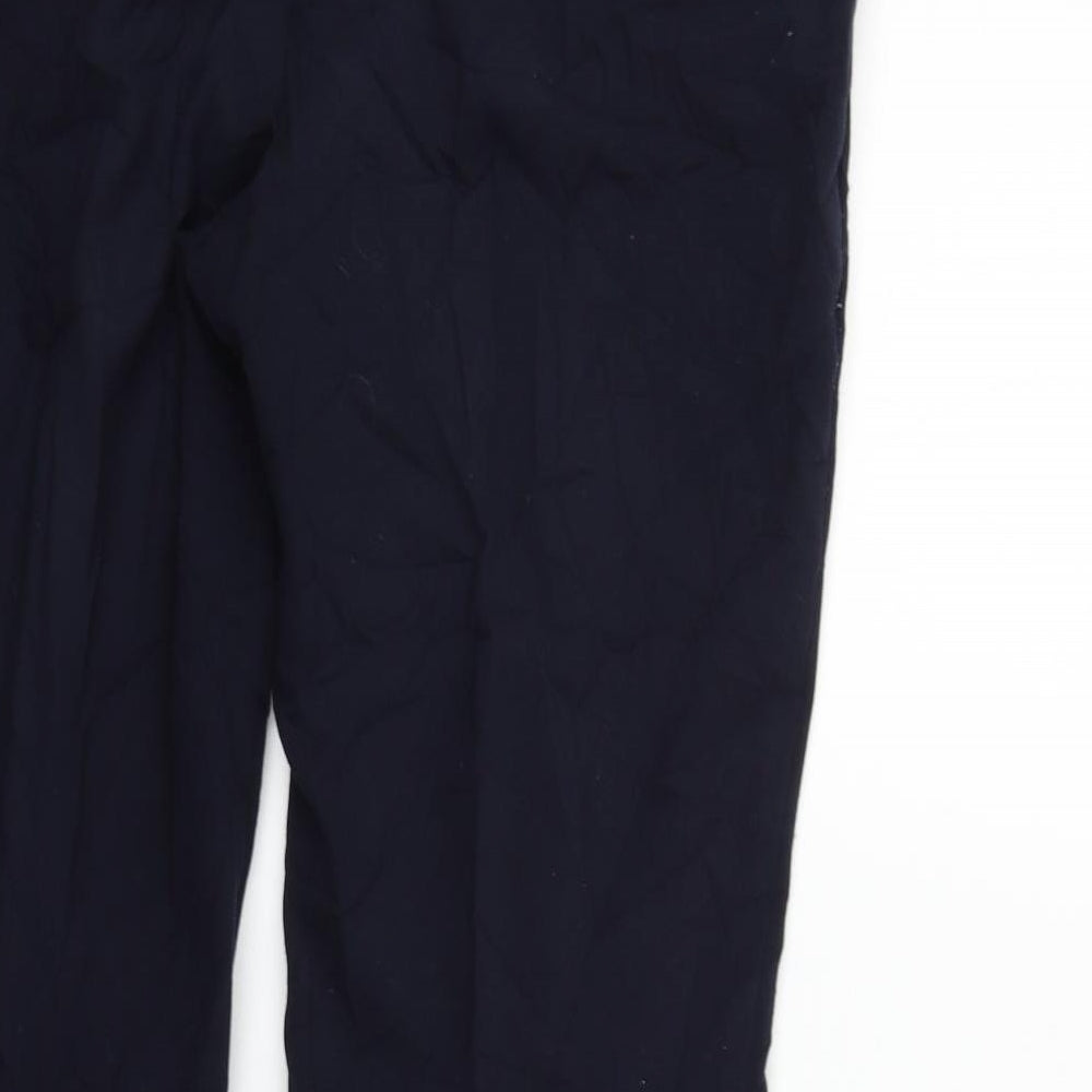 Womens UK Size 16 Marks and Spencer Regular Fit  Blue Trousers