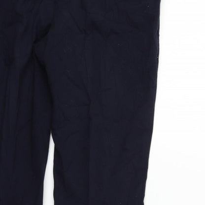 Womens UK Size 16 Marks and Spencer Regular Fit  Blue Trousers