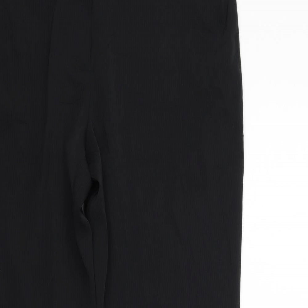 Womens UK Size 12 NEXT Regular Fit  Black Trousers