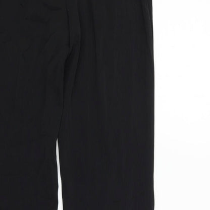 Womens UK Size 12 NEXT Regular Fit  Black Trousers
